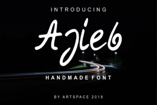 Ajieb: The Natural Script Typeface for Authentic Branding