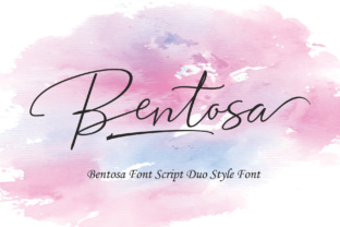 Bentosa Duo: The Elegant Script Font for Modern Web Design