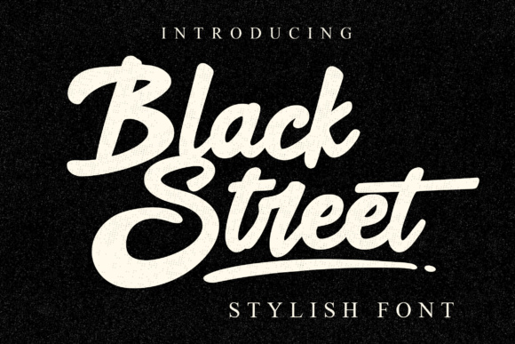 Black Street Typeface Review: A Bold Script for Modern Web Design