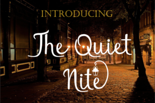 Boost Your Brand Identity with The Quiet Nite Typeface