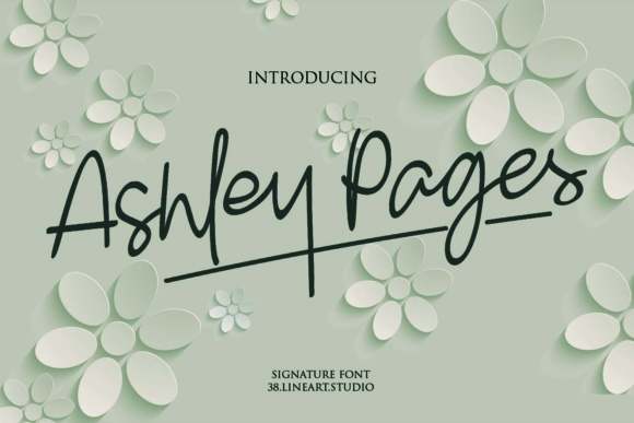 Bringing Handwritten Charm to Your Shop with Ashley Pages Typeface