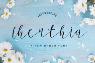 Chenthia: The Modern Script Font That Elevates Small Business Branding