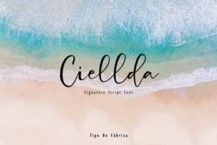 Ciellda: A Script Font for Elegant Editorial Design