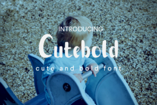 Cutebold: The Modern Handwritten Typeface for Web Design