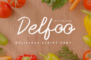 Delfoo: The Handwritten Typeface for Authentic Brand Identity