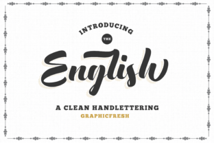 English: The Vintage Script Typeface for Modern Web Design