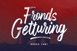 Fronds Getturing: The Perfect Script Font for Handmade Crafts