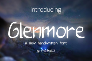 Glenmore: A Handwritten Typeface for Modern Web Design