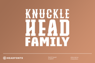 Knuckle Head: A Handwritten Script Typeface for Digital Brands