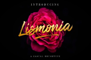 Lismonia: A Handwritten Brush Typeface for Digital Branding
