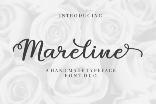 Mareline Duo: A Hand-Lettered Typeface for Modern Editorial Design