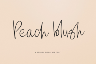 Peach Blush: The Perfect Script Font for Modern Web Design