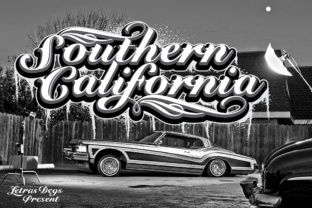 Southern California: A Script Font for Editorial Design