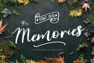 The Memories: A Romantic Script Font for Web Design