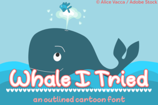 Whale I Tried: A Whimsical Typeface for Modern Editorial Design