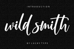 Wild Smith: A Modern Script Font for Campaign Visuals